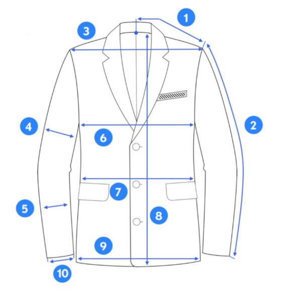 Black Leather Blazer Coat - Picture 10 of 10